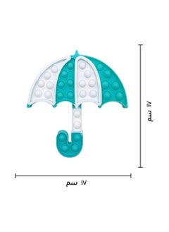 NQOOH Two-Piece Pop It Fidget Toy Set Umbrella and Soccer Ball Shapes Sensory Bubble Popping Toy for Stress Relief  - Image 2