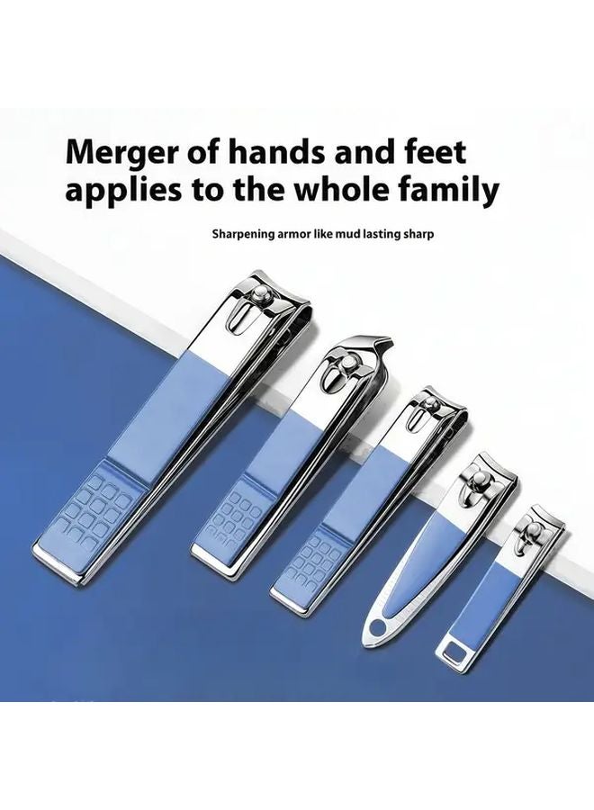 Z 35PCS Professional Manicure Pedicure Set Stainless Steel Nail Care Kit With Storage Case - Image 4