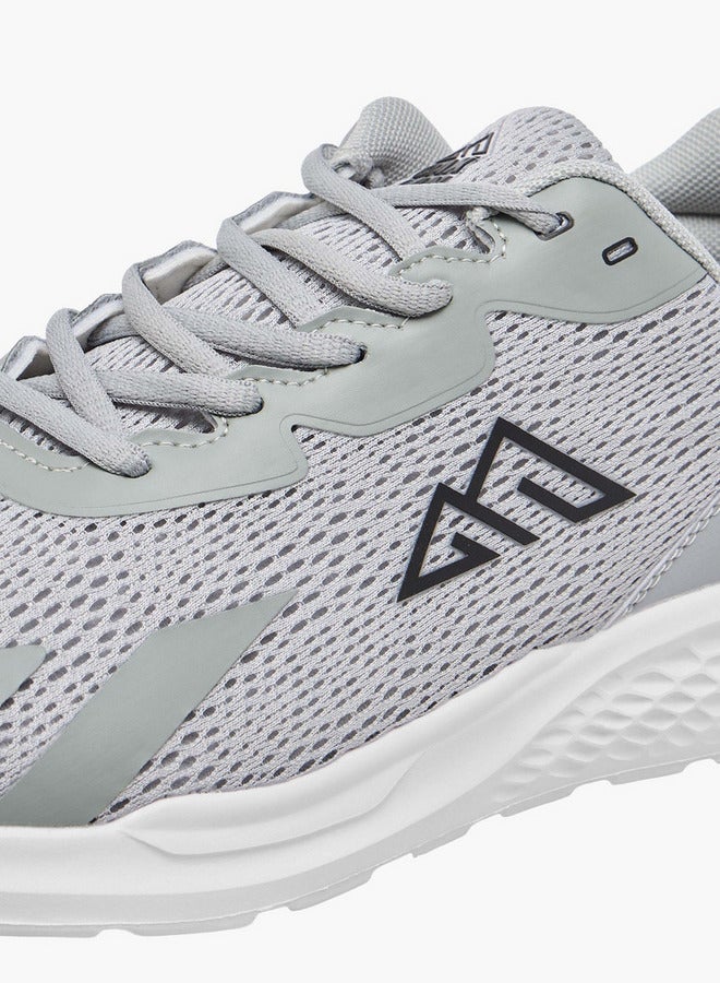Oaklan by Shoexpress Textured Sports Shoes with Lace-Up Closure  - Image 4