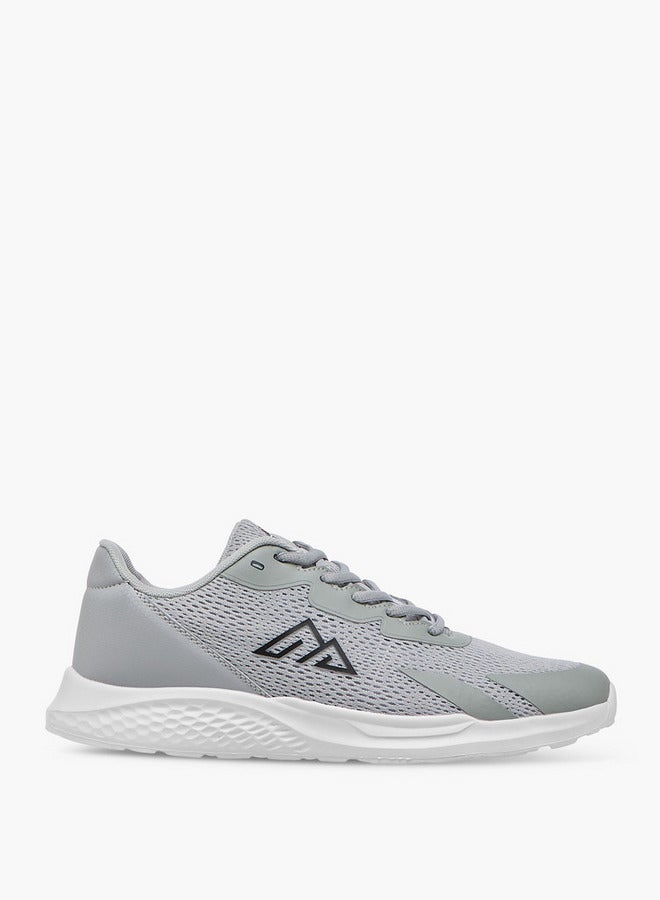 Oaklan by Shoexpress Textured Sports Shoes with Lace-Up Closure  - Image 3