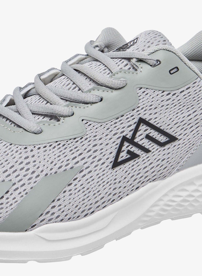 Oaklan by Shoexpress Textured Sports Shoes with Lace-Up Closure - Image 4