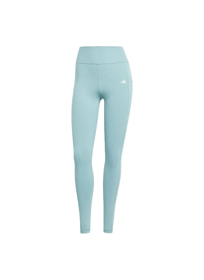 Adidas adidas Opt St Hr 1/1 L Green Training Tights 2XSS