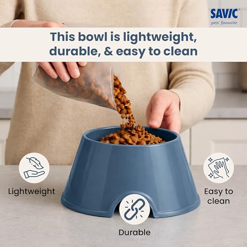 Savic Picnic Cocker Bowl, 700ml (Pack of 2), Get Any 1 Color, Durable & Easy to Clean Feeding, Drinking Bowls for Cats and Dogs - Image 3