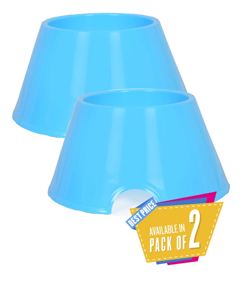 Savic Picnic Cocker Bowl, 700ml (Pack of 2), Get Any 1 Color, Durable & Easy to Clean Feeding, Drinking Bowls for Cats and Dogs - Image 1