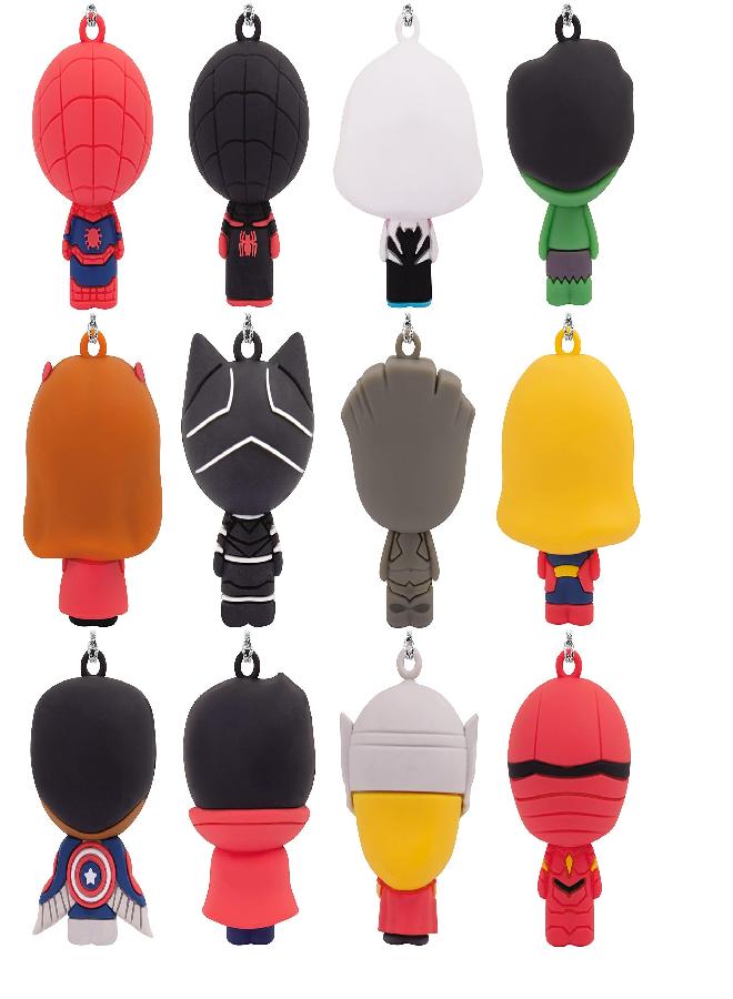 Hallmark Marvel Countdown Calendar Miniature Christmas Tree Set With 12 Mini Ornaments, Plastic - Image 5