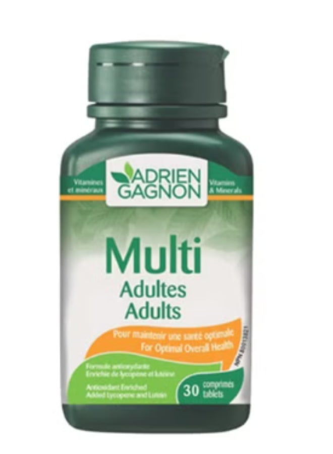 فيتامينات AG متعددة للبالغين 30