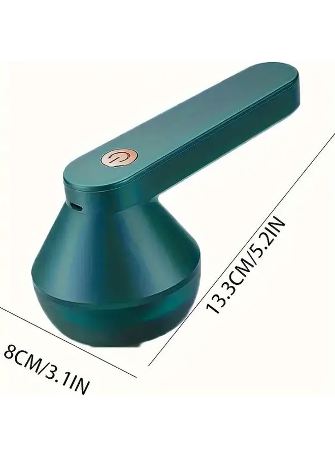 Green USB Rechargeable Fabric Shaver Lint Remover for Clothes Sofa Carpet Portable Home Tool - Image 4