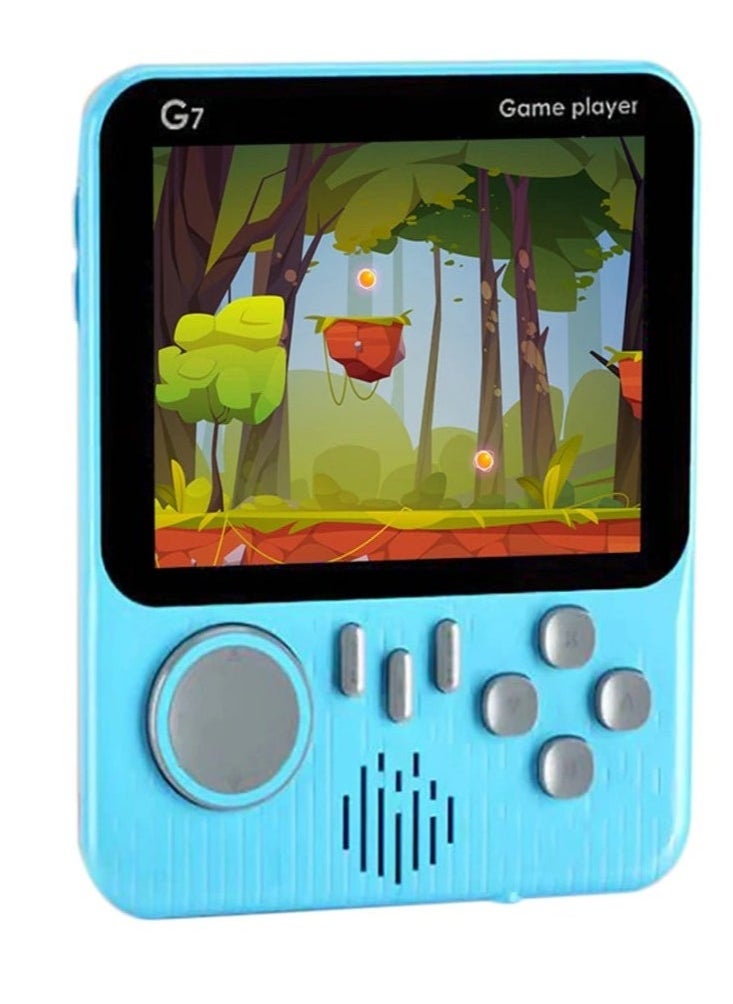 Generic - G7 Ultra-thin Mini Retro Handheld Portable Game Console 3.5-Inch LCD Color Screen Built-In 666 Game with Inbuilt Speaker Connect with TV Gameboy Best Gifts for Kids Game Box - Image 1