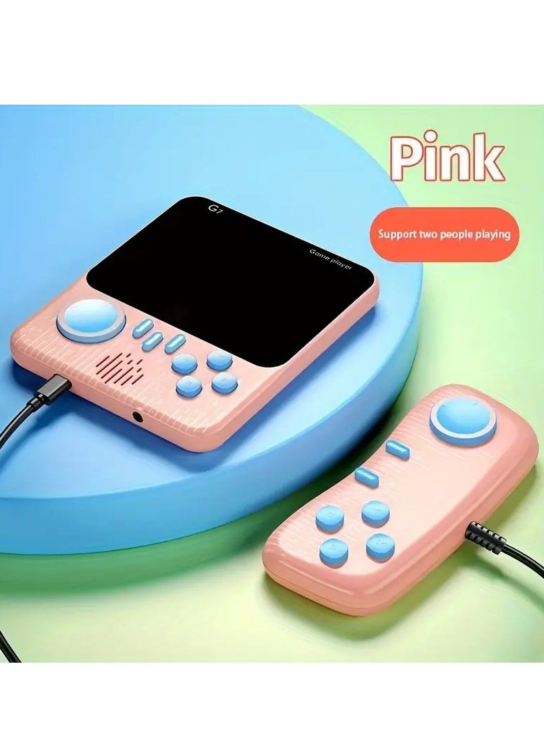 Generic - G7 Ultra-thin Mini Retro Handheld Portable Game Console 3.5-Inch LCD Color Screen Built-In 666 Game with Inbuilt Speaker Connect with TV Gameboy Best Gifts for Kids Game Box - Image 1