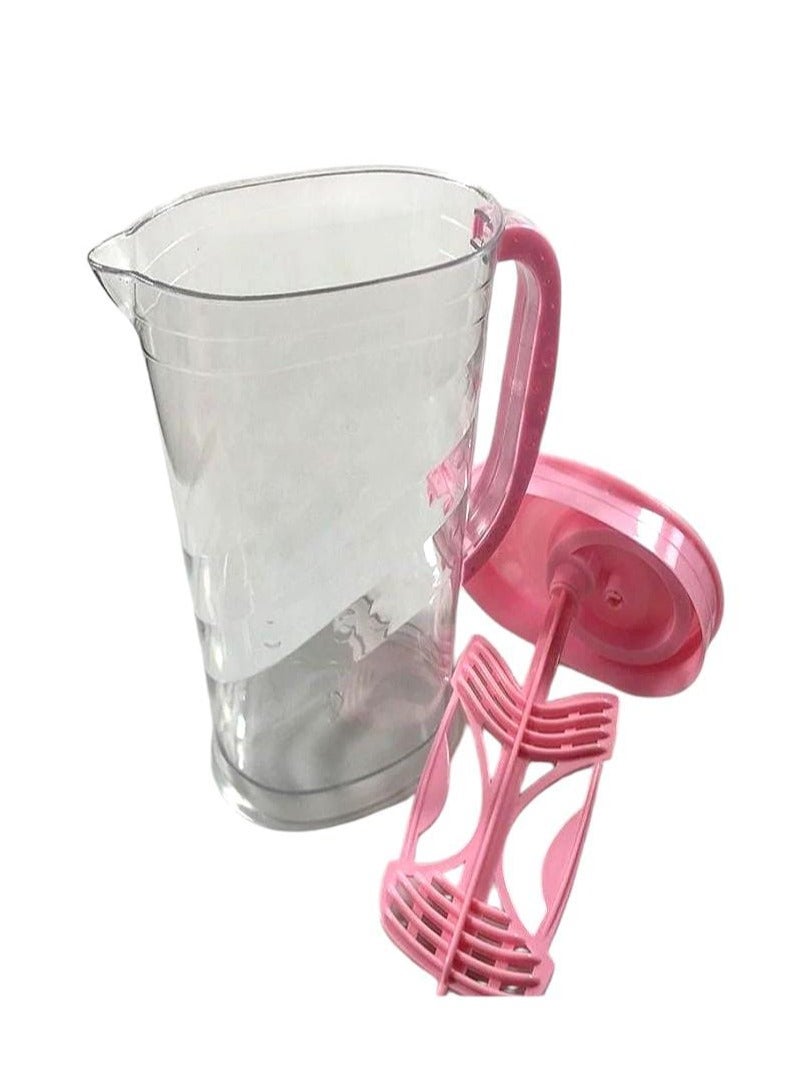 إبريق/إبريق لخلط المشروبات مزود بخفاقة. - Image 3