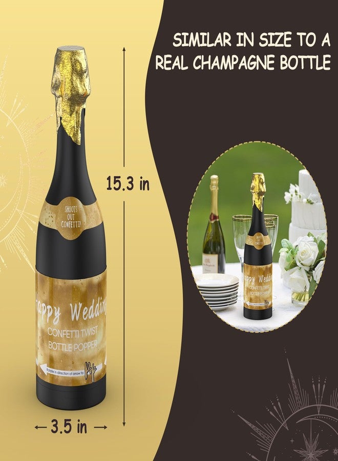 POPUPARTY Champagne Bottle Party gold confetti Popper - 15.3'' (1 Pc.) - for Birthday, graduation，Celebration, Wedding, New Year, Party Decoration - Image 4