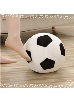 Beauenty Plush Soccer Balls Plush Pillow,Soft Soccer Ball,Durable Football Fluffy Toy,Soccerball Gift For Kids Boy Baby(9 Inches/23cm)  - Image 4