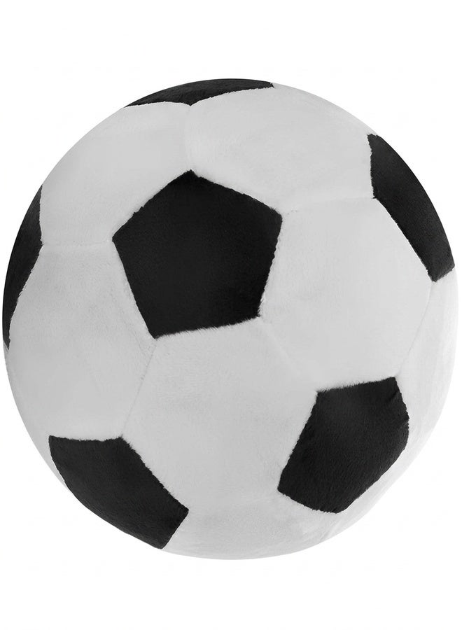 Beauenty Plush Soccer Balls Plush Pillow,Soft Soccer Ball,Durable Football Fluffy Toy,Soccerball Gift For Kids Boy Baby(9 Inches/23cm) - Image 1