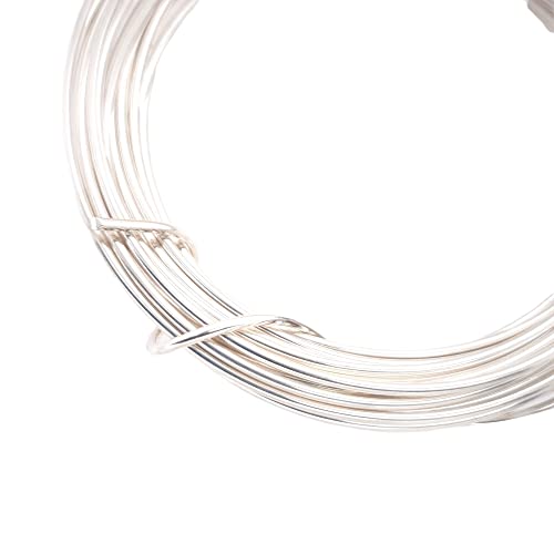 Craft Wire 20 Gauge, 935 Argentium Silver Wire (Round) Dead Soft Made in USA - 25FT by CRAFT WIRE - Image 5