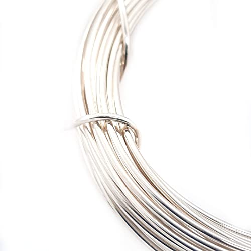 Craft Wire 20 Gauge, 935 Argentium Silver Wire (Round) Dead Soft Made in USA - 25FT by CRAFT WIRE - Image 4