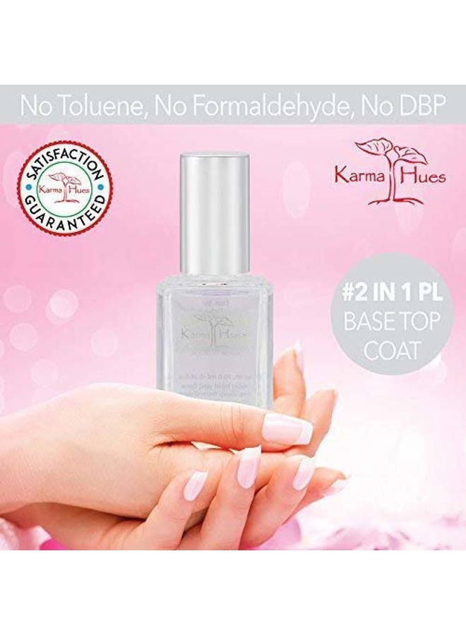 Modundry Karma Organic Natural Soybean Lavender Nail Polish Remover with Two in One Base Coat/Top Coat for Women- Non-Toxic Nail Treatment Vegan Cruelty-Free - Image 4