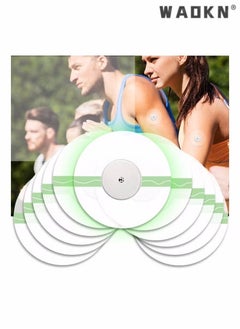 20 Pcs Libre Sensor Covers, Anti-Drop Sports Non-Slip Patches for Freestyle Libre 1 2 3 Sensor Covers CGM Sensor Covers Adhesive Waterproof Patches Transparent Breathable Sensor Fixing Stickers