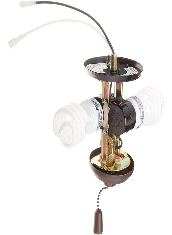 Aspen Creative 21327-08-1, Ceiling Fan Light ZE-310D/ZE-109m Socket Nickel Pull Chain Switch, E27 Lamp Holder for Ceiling Fan Light - Image 3