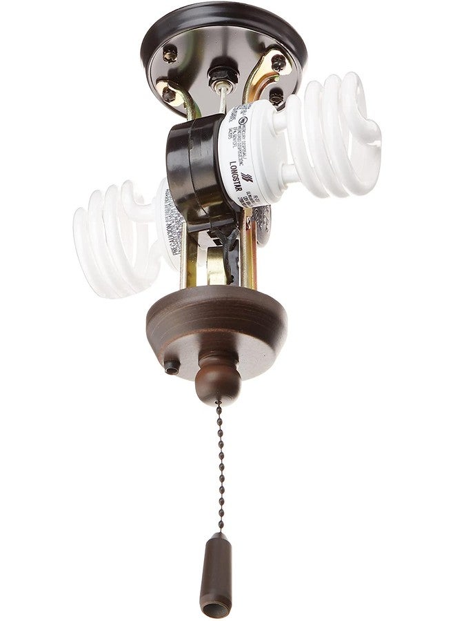 Aspen Creative 21327-08-1, Ceiling Fan Light ZE-310D/ZE-109m Socket Nickel Pull Chain Switch, E27 Lamp Holder for Ceiling Fan Light - Image 2