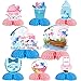 Fangleland 8Pcs Gender Reveal Honeycomb Centerpieces Fish He or Fish She Gender Reveal Decorations Baby Shower 3D Table Decorations Blue Pink Boy or Girl Gender Reveal Party Decor - Image 2
