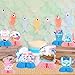 Fangleland 8Pcs Gender Reveal Honeycomb Centerpieces Fish He or Fish She Gender Reveal Decorations Baby Shower 3D Table Decorations Blue Pink Boy or Girl Gender Reveal Party Decor - Image 4