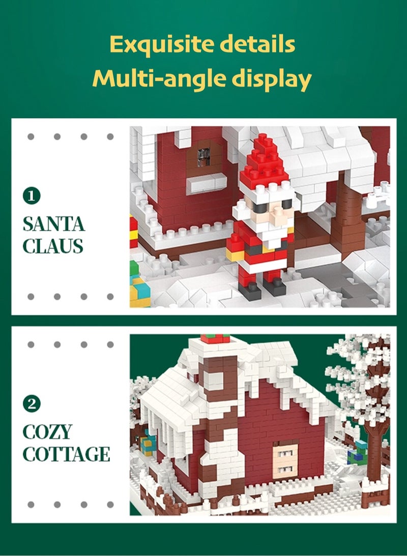 2308  House Mini Block Set - Miniature Toy Block Model Set - Children, Teenagers, and Adult Education Building Model Gift - Image 4