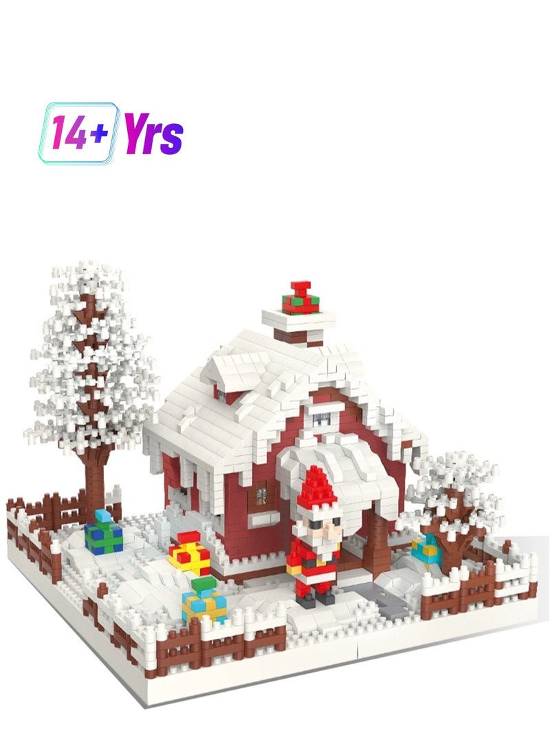 2308  House Mini Block Set - Miniature Toy Block Model Set - Children, Teenagers, and Adult Education Building Model Gift - Image 1