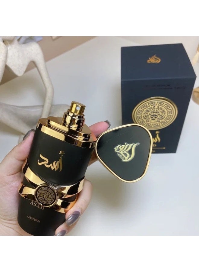 Lattafa Asad For Men Eau De Parfum Gift Set - 100ML - Image 3