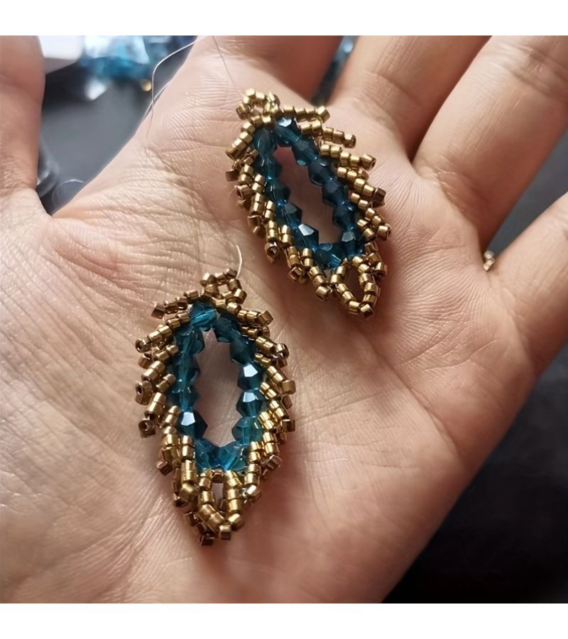 خرز زجاجي كريستالي ماسي الشكل بقطع لامع، خرز متحرك مقاس 8 مم، بلون الشمبانيا الفضي - Image 2