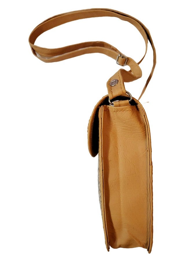 CLASSIQUE Bamboo Bag Shital Pati Handmade Women's Sling Bag Combo (Mobile Sling & Heart Sling) - Image 5