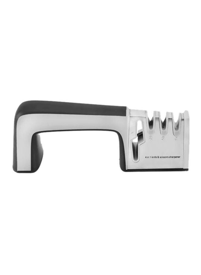 Sharpdo 4-In-1 Knife Sharpener Silver 23x5.7x9cm - Image 1