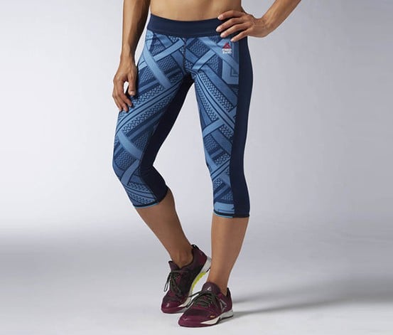 Reebok Women Crossfit Capri Shemagh Capri, Collegiate Navy - Image 1