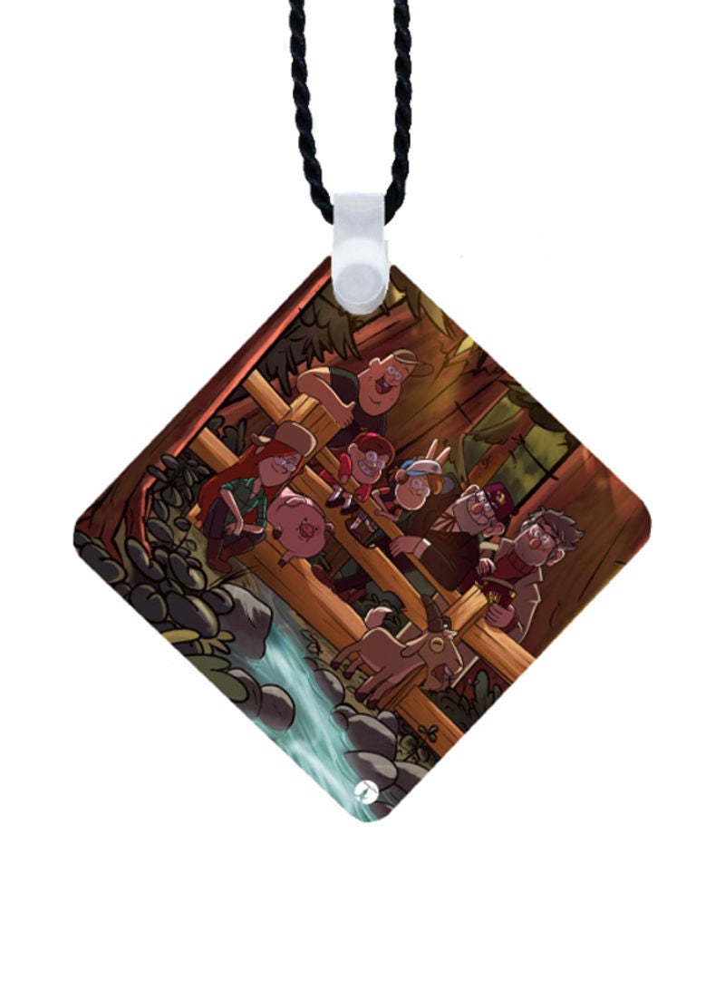 RKN معلق مرآة السيارة المطبوعة من جرافيتي فولز - Image 2