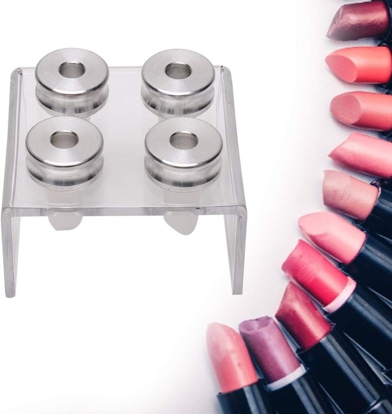 TARSHYRY Diy Lipstick Maker Mold, Lip Balm Make Tool Kit,9Mm Beak Lip Gloss Making Lipstick Balm Maker Making Tool Diy For Lipstick Accessories (9Mm Four Holes)