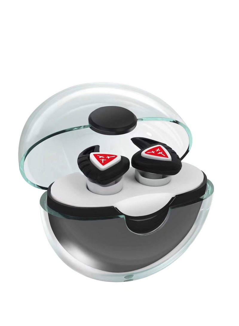 KASTWAVE Ear Plugs, Sleeping Noise Cancelling Reusable Comfortable Silicone Earplugs, High Fidelity Reusable Silicone Noise Cancelling Earplugs for Swimming, for Music Festivals, DJs - Image 1