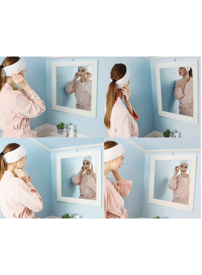 Tergy 20Pcs Facial Spa Headband Head Wrap Terry Cloth Headband For Washing Face Makeup Adjustable Stretch Towel With Magic Tape - Image 5
