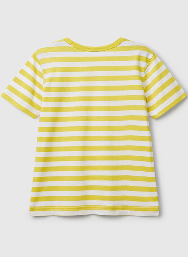 بينيتون تي شيرت مخطط للأولاد - Image 3