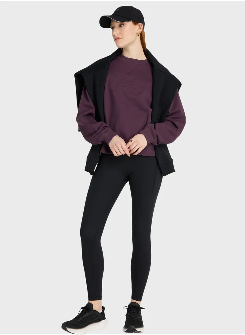 New Balance Logo French Terry Sweatshirt