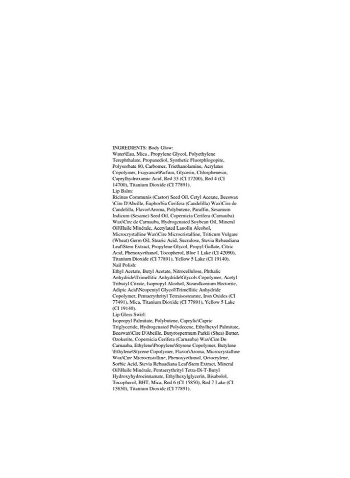 ليب سماكر طقم مستحضرات تجميل