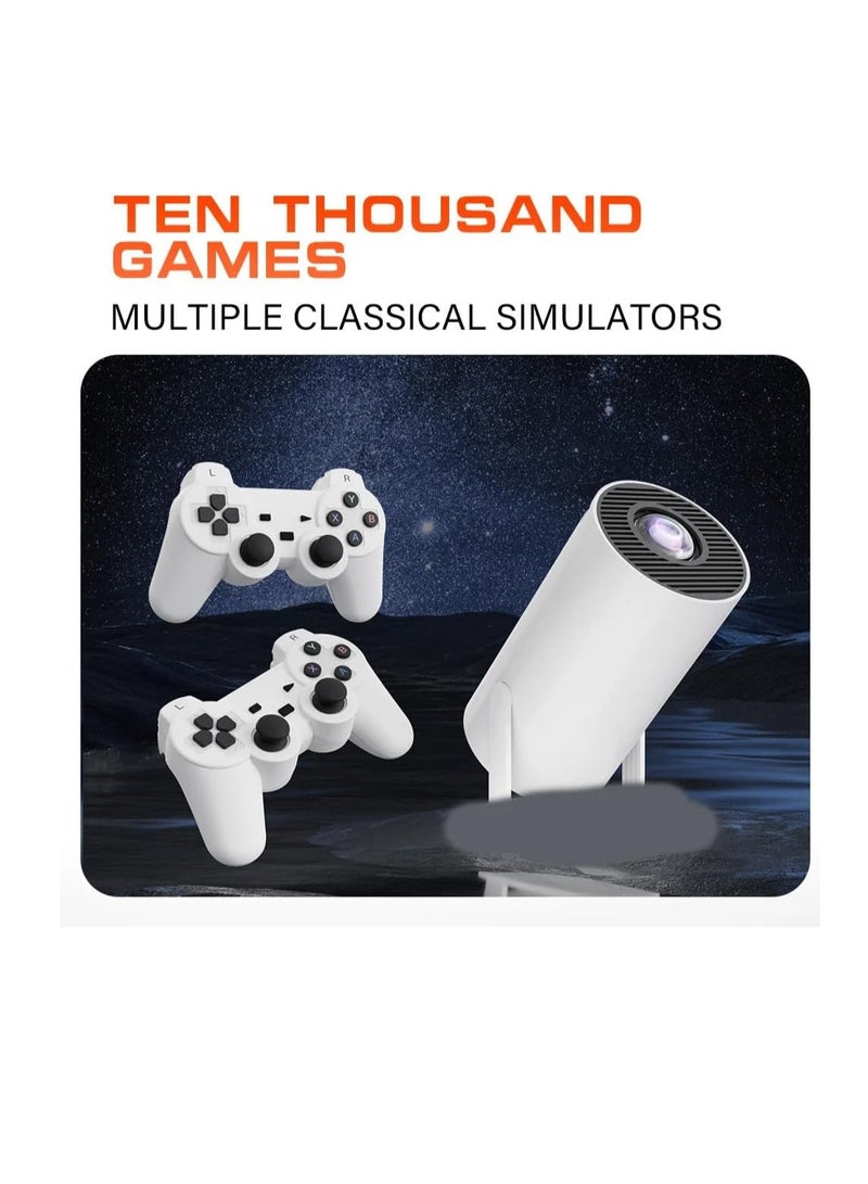 ELTRAZONE Mini Projector 2-in-1: 1080P Video Gaming and Home Theater with 64GB Storage  - Image 4