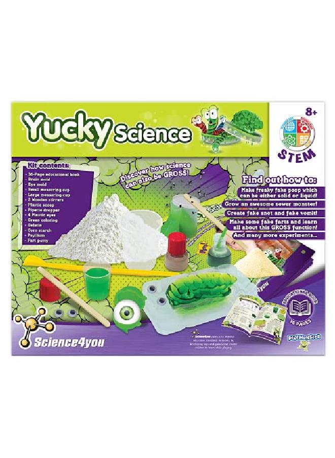 PlayMonster Science4You Yucky Science Have Fun With 12 Gross Experiments Education Activity For Kids Ages 8+ - Image 5