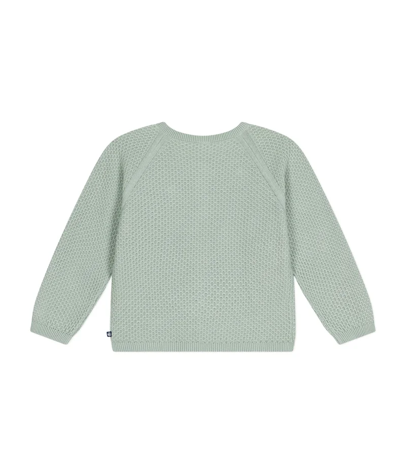 Petit Bateau Girls' Cotton Cardigan