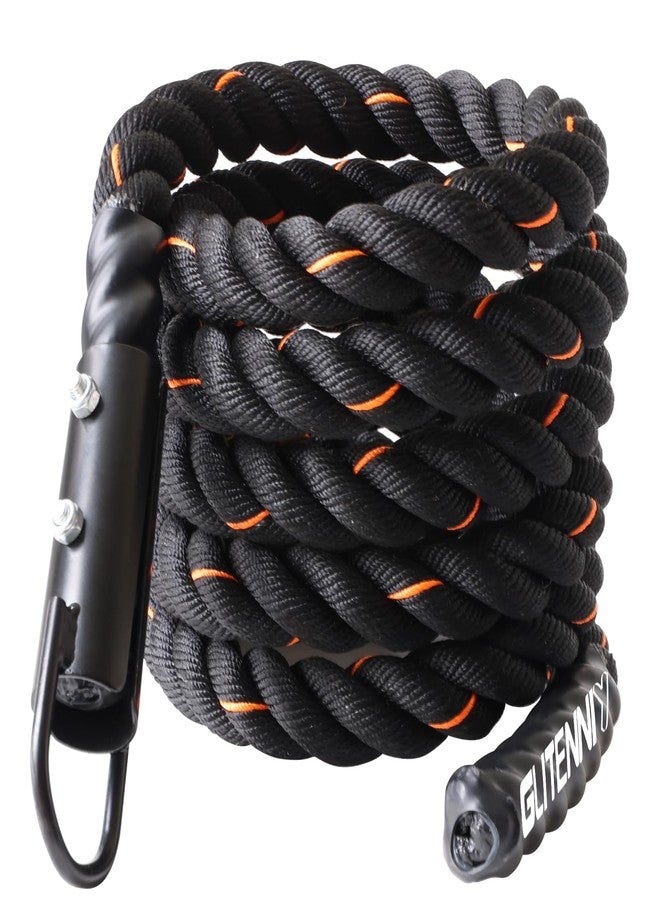 Glitenniy Climbing Rope Black 13.2ft Gym Climbing Rope for Fitness and Strength Training, Rock Climbing and Home Workouts Adult Climbing Rope Kids Outdoor Climbing Rope or Home Indoor Climbing Rope - Image 1