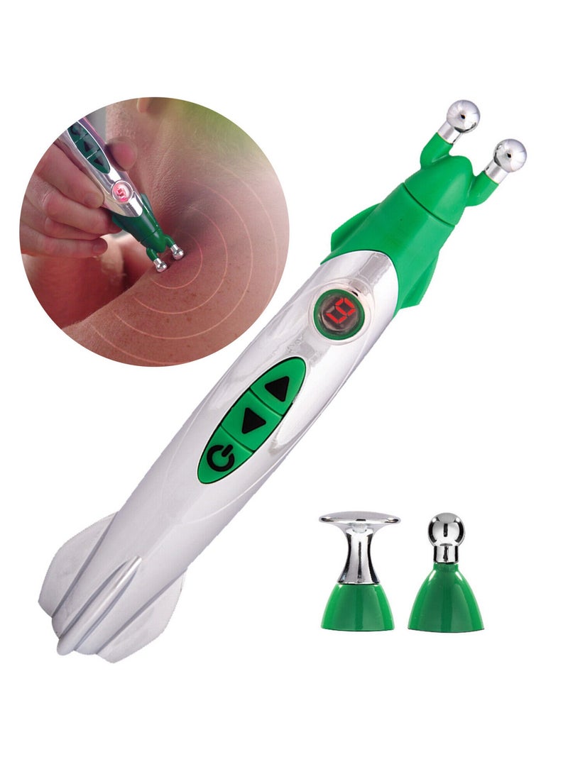 DubaiGallery Meridian Electric Massage Pen Massage Acupuncture Massager Electronic Therapy - Image 1