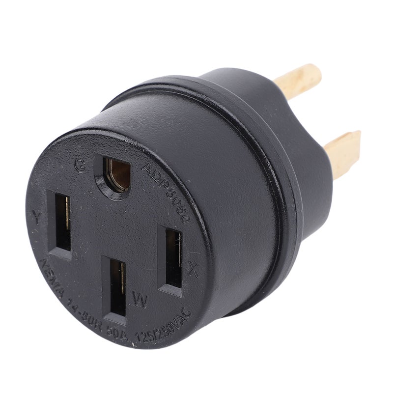 Generator Adapter Plug 50A Support for NEMA 14-50P to 14-50R for RV Campground Generator Power Socket - Image 3