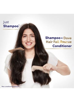 Dove Hair Fall Rescue Hair Conditioner With Sunflower Oil And Moisture Lock Technology, For Hair Fall Control And Silky, Smooth Hair, 175 Ml  - Image 3