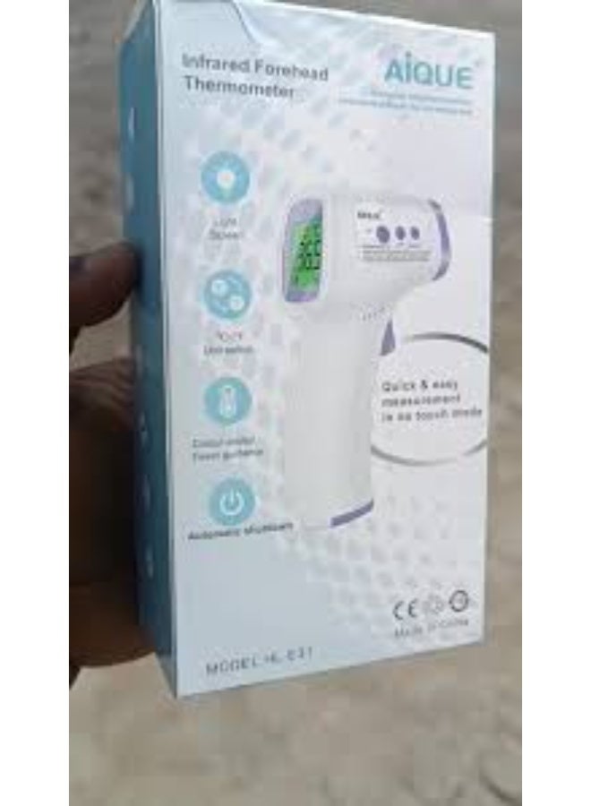 آيك ميزان حرارة الجبهة بالأشعة تحت الحمراء موديل HL-E31 – ماسح درجة الحرارة الرقمي غير المتصل - Image 2