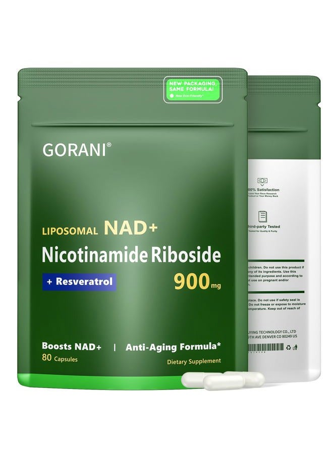 Gorani مكمل NAD+ 900 ملغ، مكمل NMN ريسفيراترول (1) - Image 1