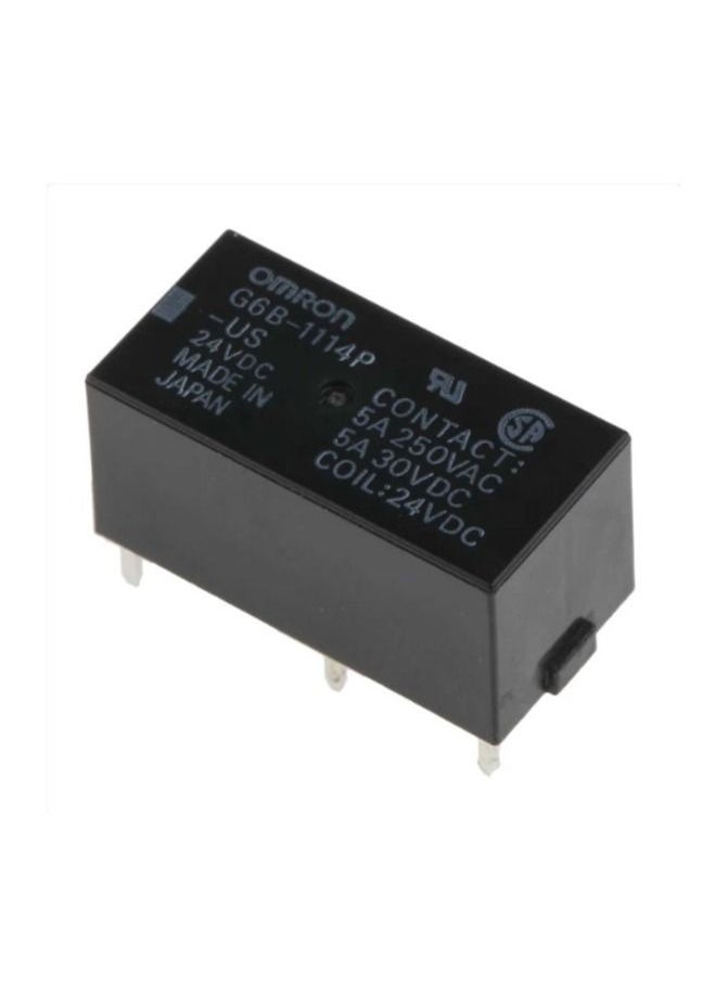 Generic - Omron PCB Mount Power Relay 24VDC Coil 5A Switching Current SPNO - Image 1