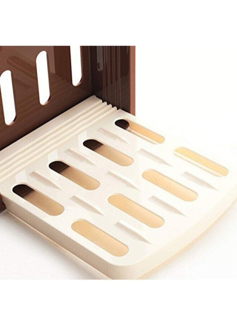 Gopinath Autolink Gopinath Autolink Foldable and Adjustable Bread Slicer Toast Loaf Sandwich Cutter Cutting Slicing Mold Baking Tools Kitchen Gadgets  - Image 5